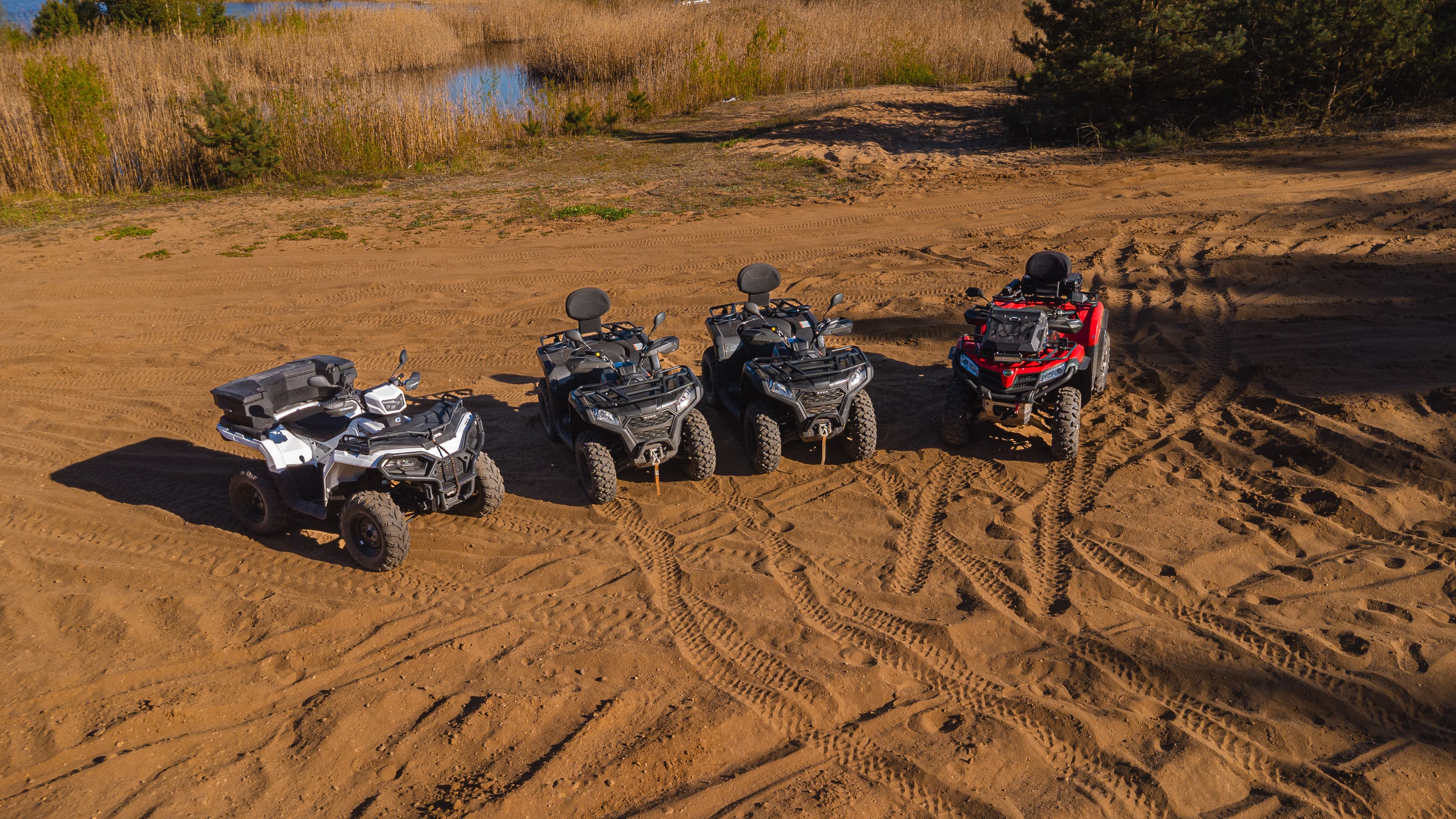 Flota quadów 4x4 — Quady Poznań